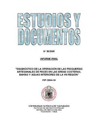 Informe Final : DIAGNÓSTICO DE LA OPERACIÓN DE LAS PESQUERÍAS ARTESANALES DE PECES EN LAS ÁREAS COSTERAS, BAHÍAS Y AGUAS INTERIORES DEL TERRITORIO NACIONAL.