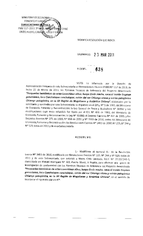 r ex 638-2011 modifica 3483-2010 mares chile bentonicos xii.pdf
