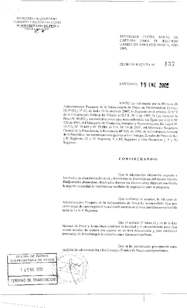 d ex 137-05 cuota gamba i-x 2005.pdf