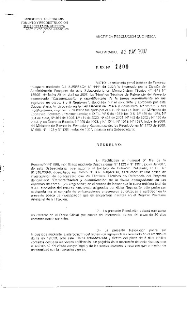 r ex pinv 1400-07 rectifica r 698-07 fauna acompanante cerco i-ii.pdf